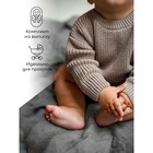 Джемпер детский вязаный Amarobaby Pure Love Buddy, рост 92 см, цвет коричневый - Фото 3