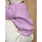 Джемпер детский вязаный Amarobaby Pure Love Buddy, рост 74 см, цвет лиловый - Фото 13