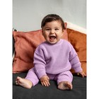 Джемпер детский вязаный Amarobaby Pure Love Buddy, рост 74 см, цвет лиловый - Фото 8