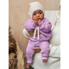 Джемпер детский вязаный Amarobaby Pure Love Buddy, рост 92 см, цвет лиловый - Фото 12