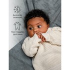Джемпер детский вязаный Amarobaby Pure Love Buddy, рост 98 см, цвет молочный - Фото 2