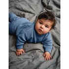 Штаны вязаные детские Amarobaby Pure Love Comfy, рост 62, цвет голубой - Фото 8