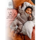 Штаны вязаные детские Amarobaby Pure Love Comfy, рост 98, цвет коричневый - Фото 3