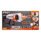 Бластер «Fast»,стреляет мягкими пулями, работает от батареек - фото 9335034