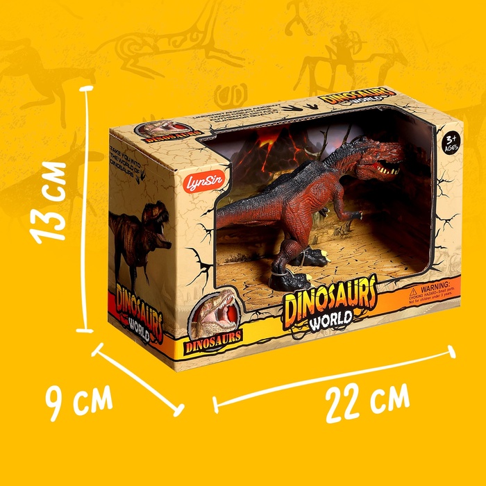 Фигурка динозавра «Мир динозавров», цвет МИКС