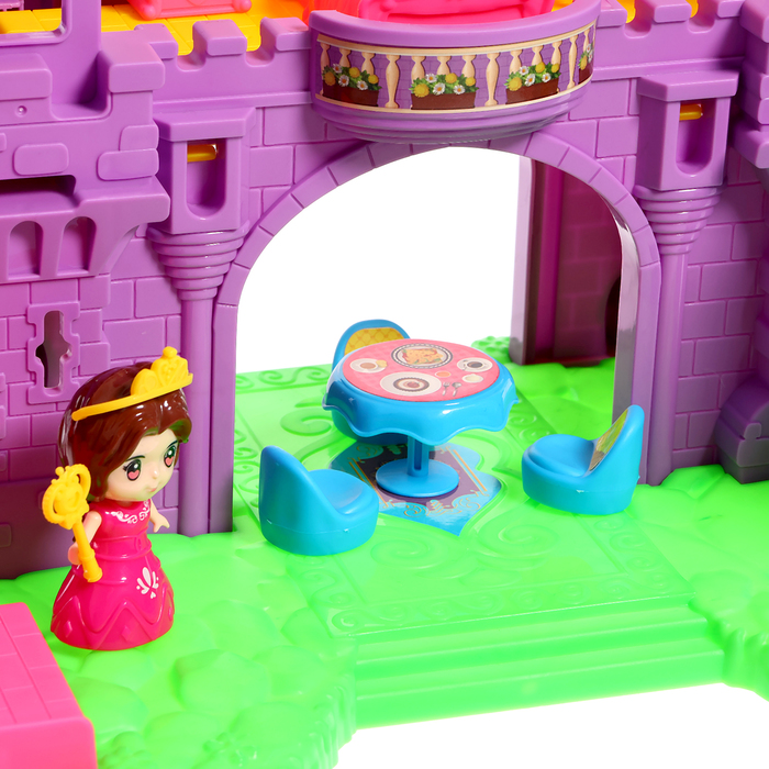 Замок для кукол "Сказка" с набором мебели и аксессуарами