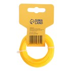 Леска для триммера ТУНДРА, сечение витой квадрат, d=1.6 мм, 15 м, нейлон - Фото 4