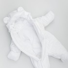 Комбинезон детский демисезонный KinDerLitto «Аванти-1», рост 56-62 см, цвет белый - Фото 6