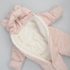 Комбинезон детский демисезонный KinDerLitto «Аванти-1», рост 56-62 см, цвет розовая пудра - Фото 2