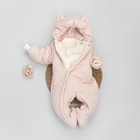 Комбинезон детский демисезонный KinDerLitto «Аванти-1», рост 56-62 см, цвет розовая пудра - Фото 5