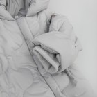 Комбинезон детский демисезонный KinDerLitto «Аванти-1», рост 56-62 см, цвет светло-серый - Фото 3