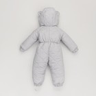 Комбинезон детский демисезонный открытый KinDerLitto «Аванти-2», рост 74-80 см, цвет светло-серый - Фото 2
