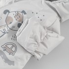 Комбинезон детский демисезонный KinDerLitto «Акварель. Собачки», рост 56-62 см, цвет серый - Фото 7