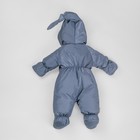 Комбинезон детский демисезонный KinDerLitto «Гномич-1», рост 56-62 см, цвет тёмно-синий - Фото 3