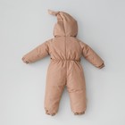 Комбинезон детский демисезонный открытый KinDerLitto «Гномич-2», рост 74-80 см, цвет бежевый - Фото 2