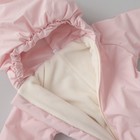 Комбинезон детский демисезонный открытый KinDerLitto «Гномич-2», рост 74-80 см, цвет розовый - Фото 4