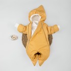 Комбинезон детский демисезонный KinDerLitto «Новый домовёнок-1», рост 68-74 см, цвет горчица - Фото 1
