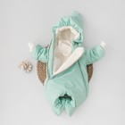 Комбинезон детский демисезонный KinDerLitto «Новый домовёнок-1», рост 56-62 см, цвет мята - фото 109686643