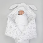 Комплект на выписку демисезонный KinDerLitto «Кроля», 5 предметов, рост 50-56 см, цвет белый - Фото 5