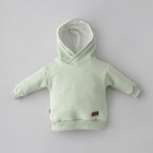 Костюм детский спортивный KinDerLitto «Оверсайз», 2 предмета: худи, штаны, рост 80-86 см, цвет оливковый - Фото 5