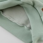 Костюм детский спортивный KinDerLitto «Оверсайз», 2 предмета: худи, штаны, рост 80-86 см, цвет полынь - Фото 4