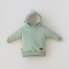 Костюм детский спортивный KinDerLitto «Оверсайз», 2 предмета: худи, штаны, рост 80-86 см, цвет полынь - Фото 7