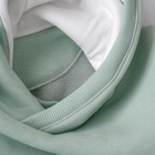 Костюм детский спортивный KinDerLitto «Оверсайз», 2 предмета: худи, штаны, рост 86-92 см, цвет полынь - Фото 3