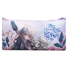 Пенал школьный, текстиль, плоский, 10.8×20.5 см «Аниме» - Фото 3