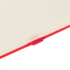 Скетчбук Sketchmarker, 200 х 200 мм, 80 листов, твёрдая обложка из бумвинила, красный, блок 140 г/м2 - фото 9335261