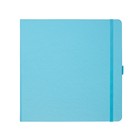 Скетчбук Sketchmarker, 200 х 200 мм, 80 листов, твёрдая обложка из бумвинила, небесно-голубой, блок 140 г/м2 - Фото 3