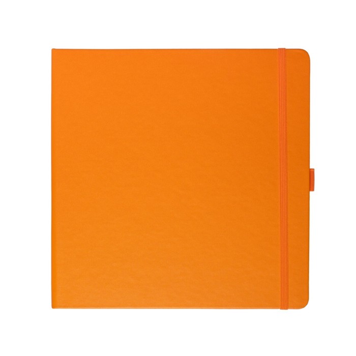 Скетчбук Sketchmarker, 200 х 200 мм, 80 листов, твёрдая обложка из бумвинила, оранжевый, блок 140 г/м2