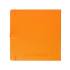 Скетчбук Sketchmarker, 200 х 200 мм, 80 листов, твёрдая обложка из бумвинила, оранжевый, блок 140 г/м2 - фото 9298627