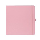 Скетчбук Sketchmarker, 200 х 200 мм, 80 листов, твёрдая обложка из бумвинила, розовый, блок 140 г/м2 - Фото 3