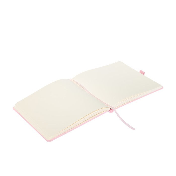 Скетчбук Sketchmarker, 200 х 200 мм, 80 листов, твёрдая обложка из бумвинила, розовый, блок 140 г/м2
