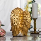 Сувенир "Спящий ангел" белый с золотом, 26 см - Фото 3