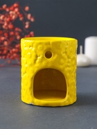 Аромалампа для эфирных масел «Ромашки», керамика, жёлтая, 6.7×6.7×7.5 см 9735336 - фото 16521992