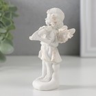 Сувенир полистоун "Белоснежный ангел на облаке со скрипкой" 10,5х5,8х5,5 см - Фото 4