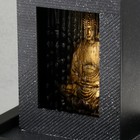 Фонтан настольный от сети, подсветка "Медитация золотого Будды в гроте" 21х17,5х25 см - фото 9375675