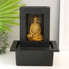 Фонтан настольный от сети, подсветка "Медитация золотого Будды в гроте" 21х17,5х25 см - Фото 7