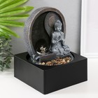 Настольный фонтан с камнями «Будда под луной», от сети подсветка, 18×18×24 см - Фото 2