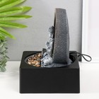 Настольный фонтан с камнями «Будда под луной», от сети подсветка, 18×18×24 см - Фото 4