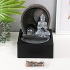 Настольный фонтан с камнями «Будда под луной», от сети подсветка, 18×18×24 см - Фото 8