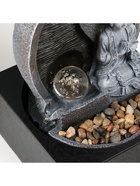 Настольный фонтан с камнями «Будда под луной», от сети подсветка, 18×18×24 см - Фото 8