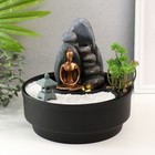 Фонтан настольный, японский сад камней «Сад камней», от сети с подсветкой, 21×21×21 см - Фото 8