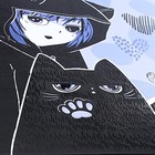 Дневник универсальный для 1-11 классов "Я и мой кот", твёрдая обложка, матовая ламинация, 3D фольга, 40 листов - фото 23809455