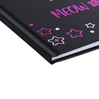 Дневник универсальный для 1-11 классов "Звёздный котик", твёрдая обложка, матовая ламинация, 3D фольга, 40 листов - фото 23809462