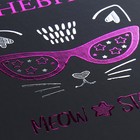 Дневник универсальный для 1-11 классов "Звёздный котик", твёрдая обложка, матовая ламинация, 3D фольга, 40 листов - фото 23809463