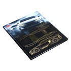 Дневник универсальный для 1-11 классов "Ночные гонки", твёрдая обложка, матовая ламинация, 3D фольга, 40 листов - фото 23795720