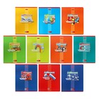 Комплект предметных тетрадей 48 листов «Яркая цветная», 10 предметов, обложка мелованный картон, выборочный лак - фото 321174712