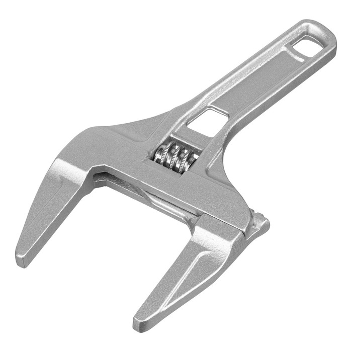 Ключ разводной DENZEL 15755, алюминиевый, 205 мм